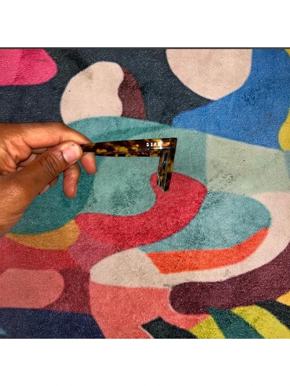 DIFF Eyewear Tortoise Cat Eye Sunglasses